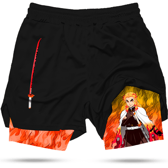 Rengoku Printed Men's Shorts
