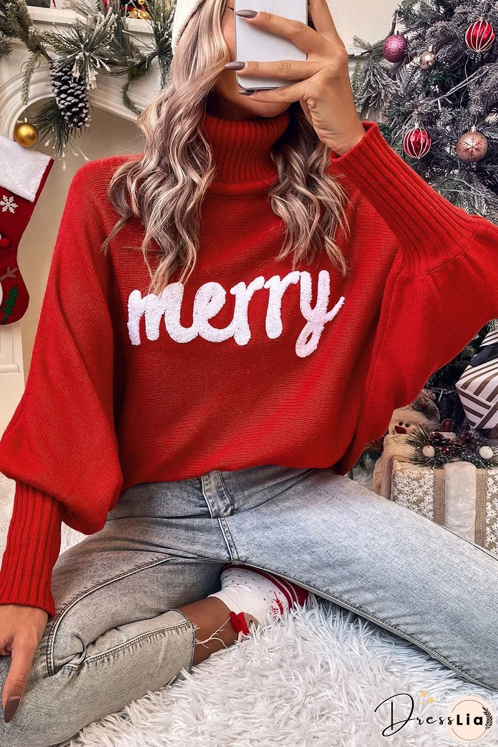 Casual Christmas Turtleneck