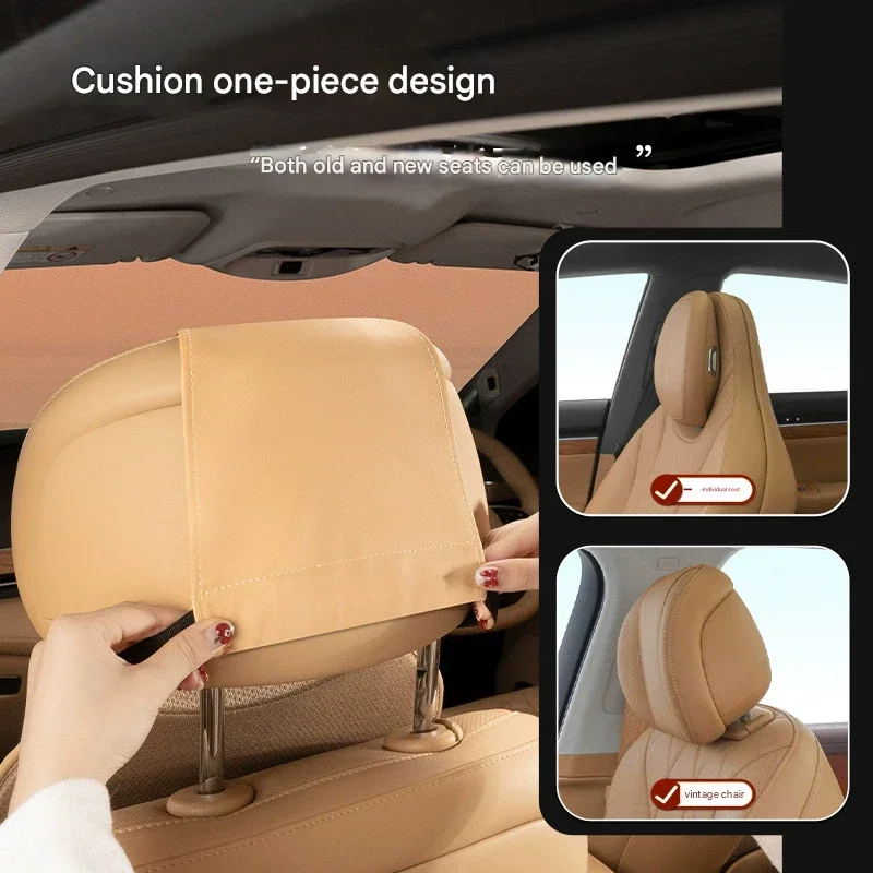 All-Season Universal Nappa leather Seat Cushions