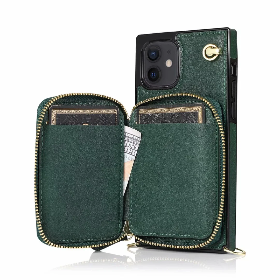 For iPhone 13/14 Zipper bag Phone Case