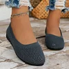 Gioiacombo&trade; Nuove scarpe casual piatte in maglia traspirante da donna