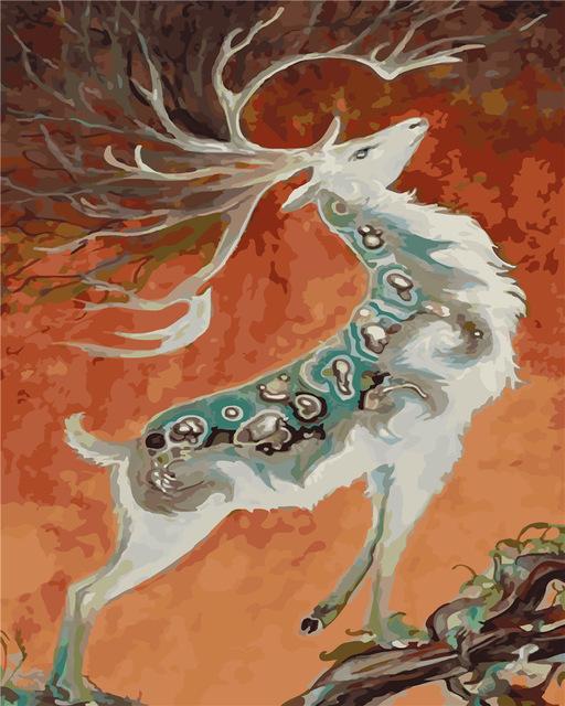 

White Deer Art – Paint By Numbers - 40*50CM, 501 Original