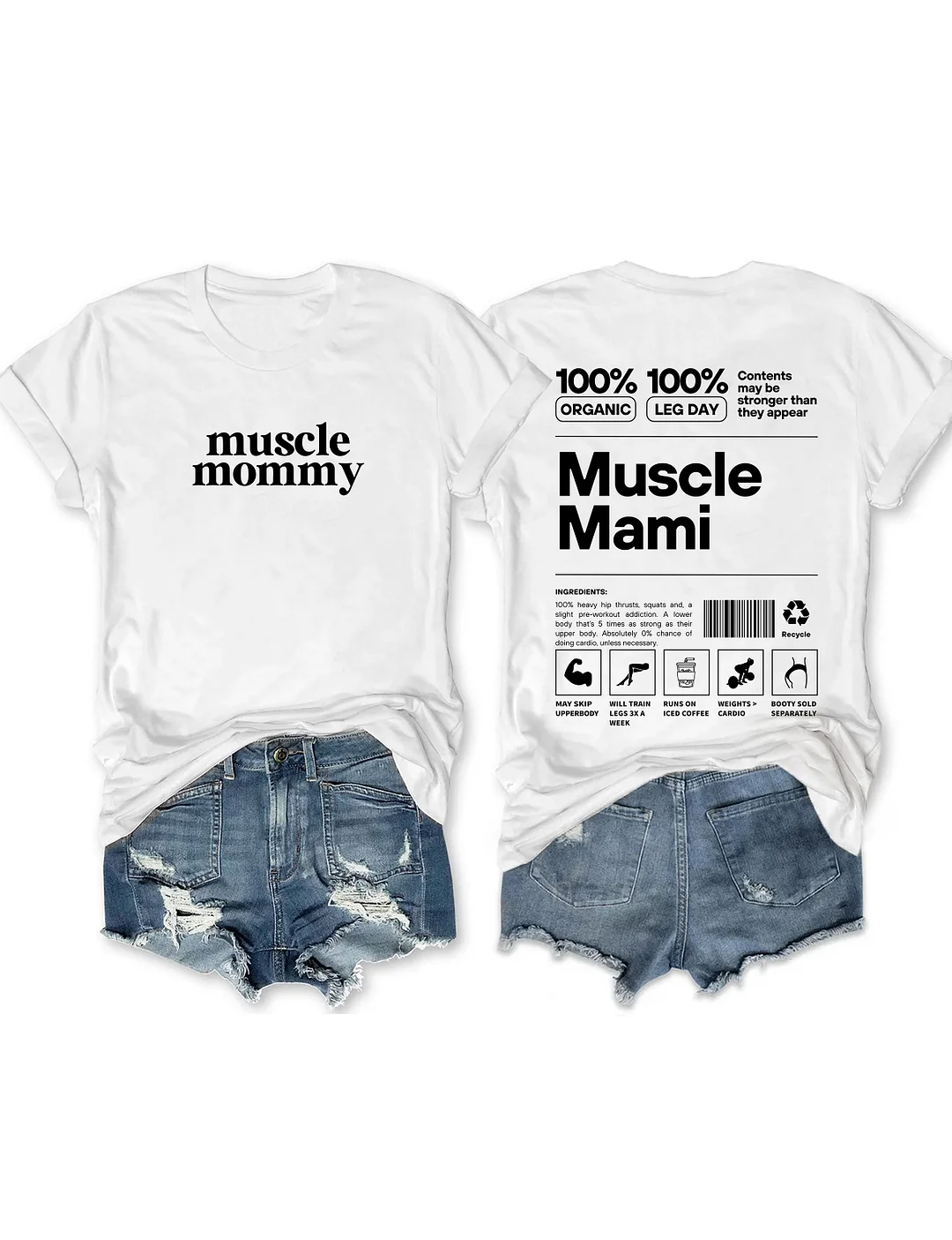 Muscle Mommy Gym Pump Cover T-shirt