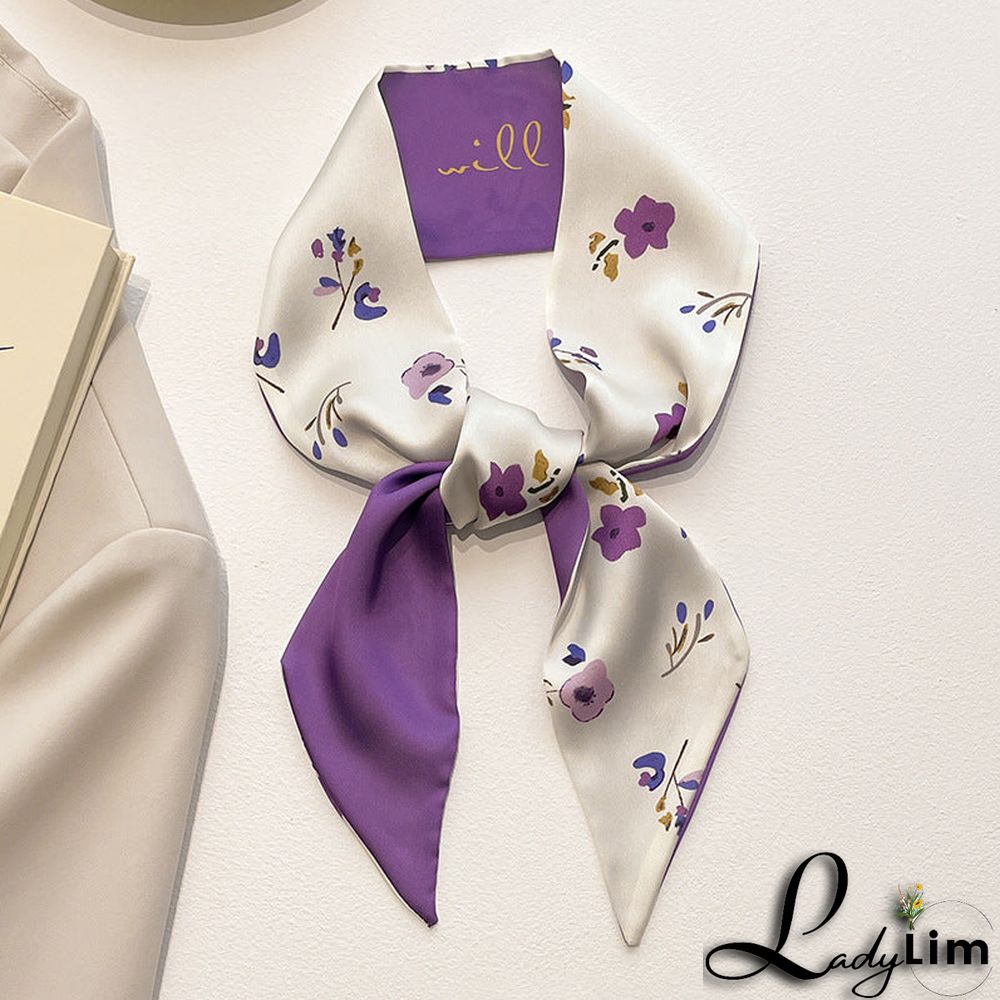 Vintage Silk Scarf  headband