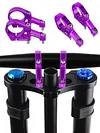 Bicycle Stem Adjustable Bike Handlebar Extender Aluminum Alloy for Mountain Bike