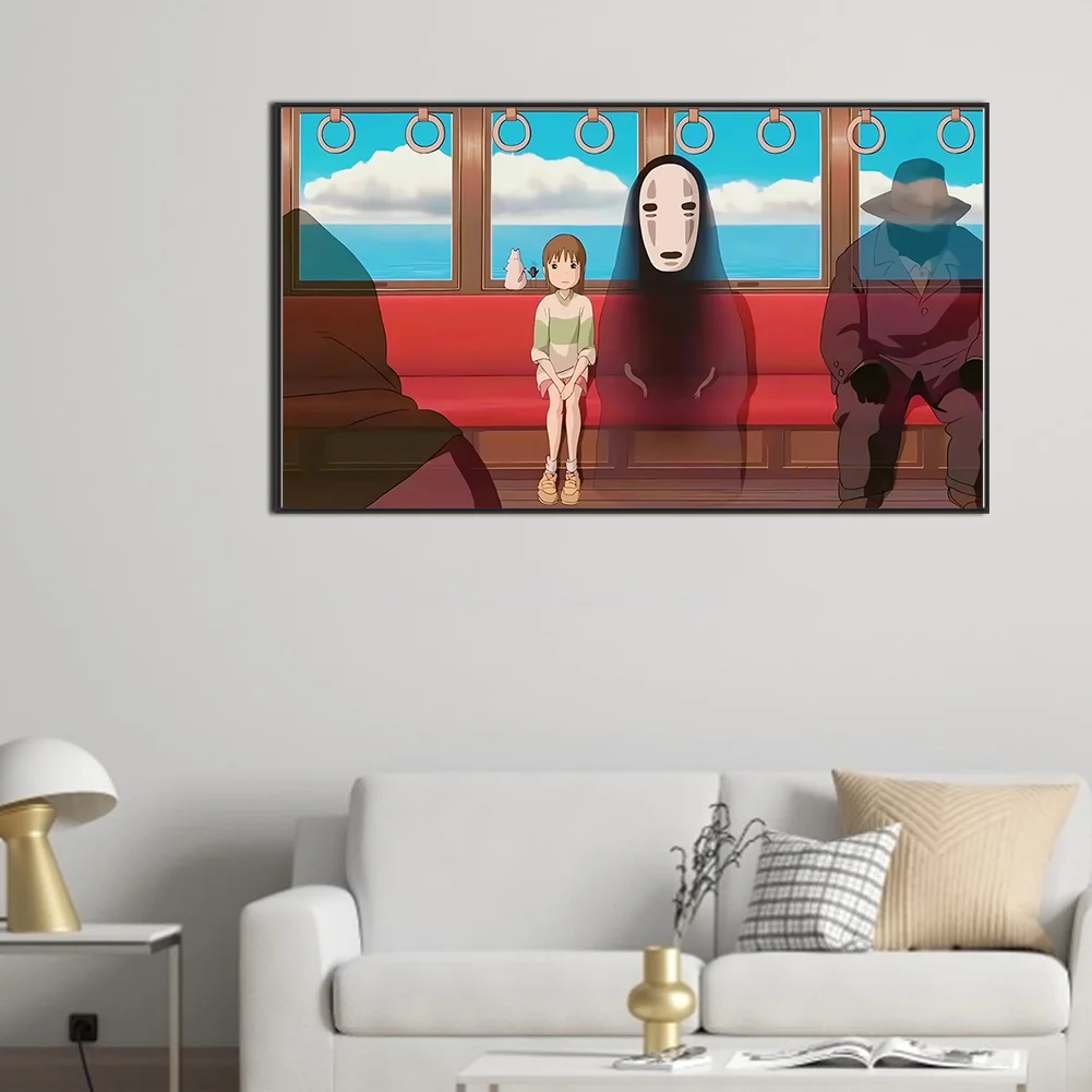 Diamond Painting - Full Round Drill - Spirited Away(Canvas|70*40cm)