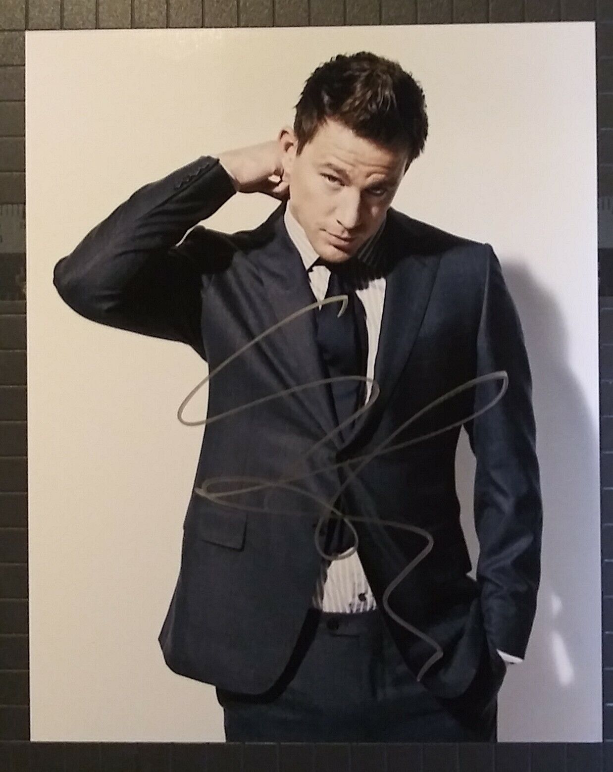 Channing Tatum signed 8x10