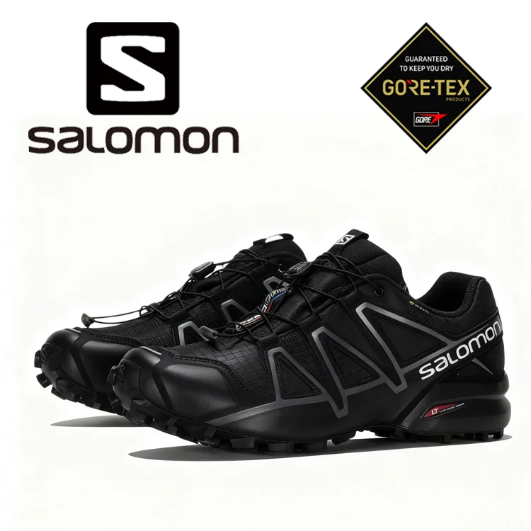 Buty robocze Salomon dla mężczyzn są wodoodporne i odporne na przebicie.