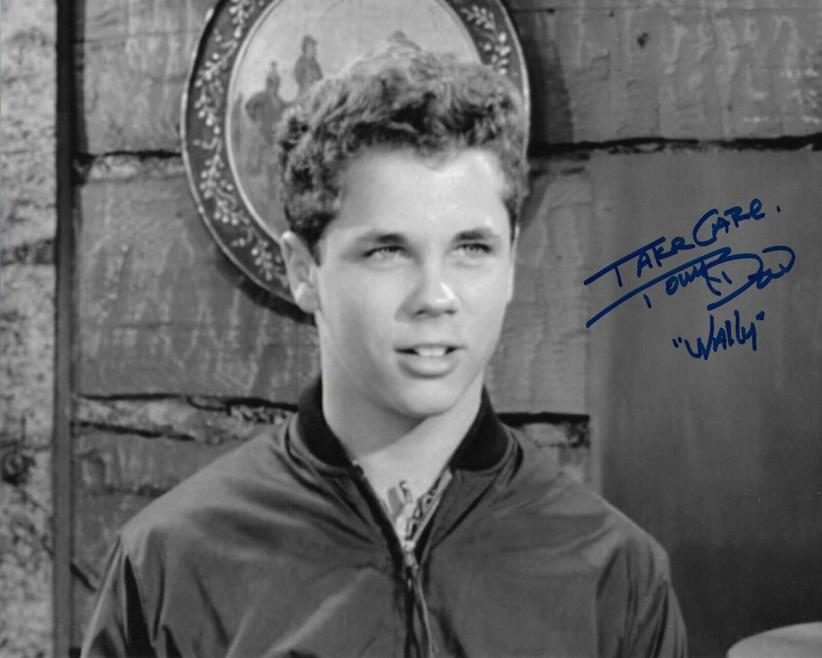 Tony Dow Leave it to Beaver Original Autographed 8X10 Photo Poster painting #4 signed @HShow