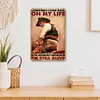 Sometimes I Look Back On My Life - Vintage Metal Signs - 20*30cm/30*40cm - Western