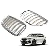 1Pair Front Hood Grill 51137113733 51137113734 for BMW X5 E53 04-06 Racing Grill
