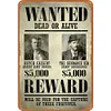 (Multi Style)Wanted - Metal Tin Signs(12*16Inch)