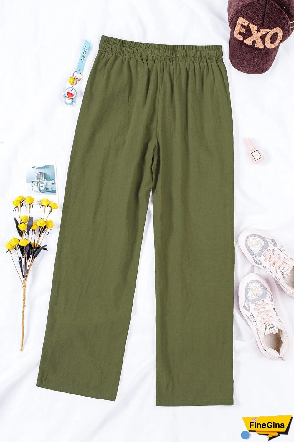 Bohemian Style Linen Pants