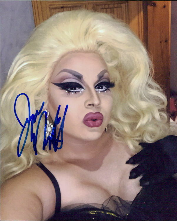 Jaymes Mansfield (RuPaul's Drag Race) signed 8x10 Photo Poster painting In-person