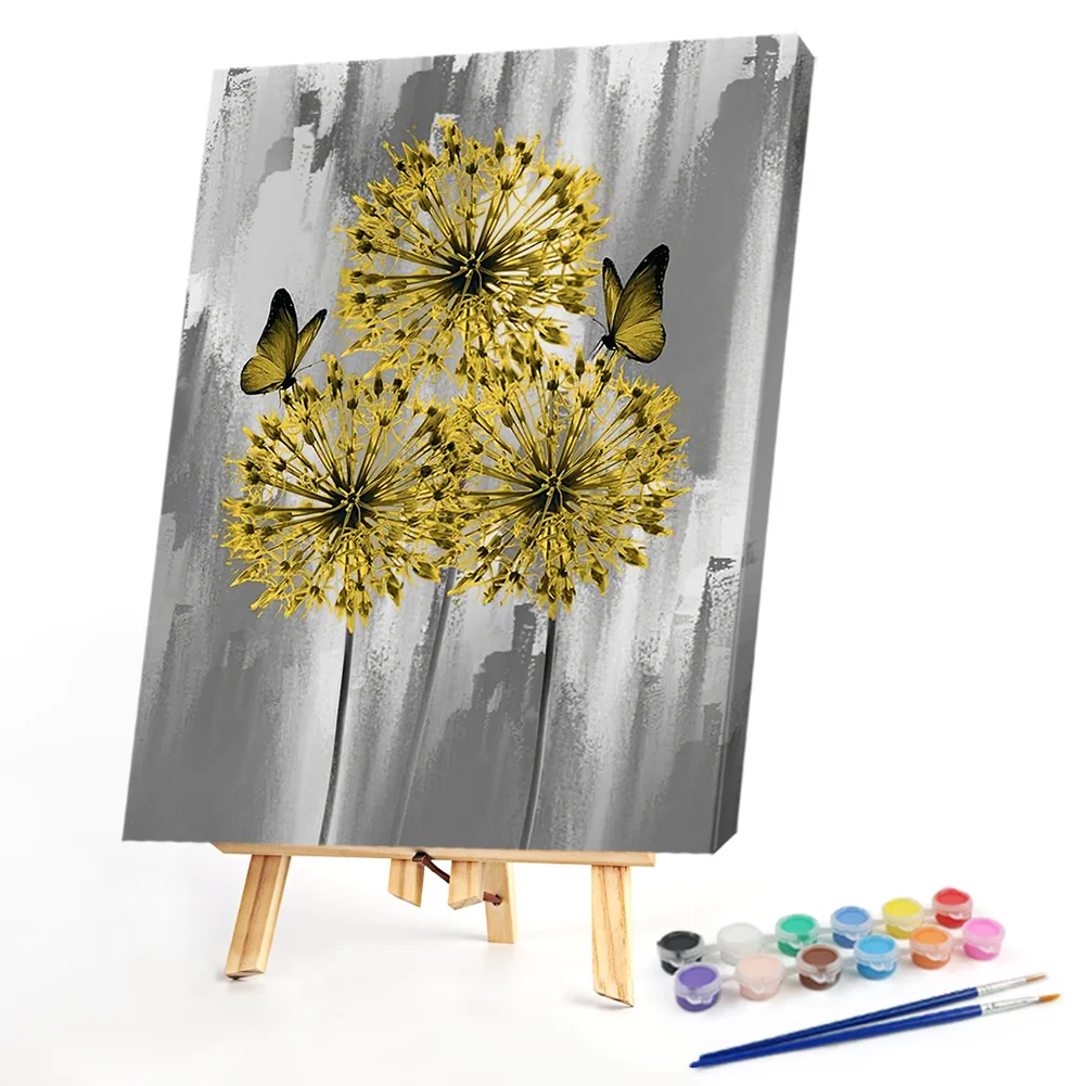 Yellow Dandelions - Paint By Numbers(40*50CM)