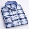 New style cotton anti-wrinkle casual stand collar long sleeve shirt