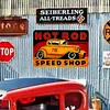 Hot Rod Speed Shop - Vintage Metal Signs - 20*30cm/30*40cm