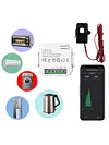 Intelligent WiFi Digital Energy Meter with CT Clamp Sensor App Real-Time Monitor