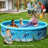 Inflatable Swimming Pool Large Capacity Blow Up Family Pool Bathtub Pool for Kid
