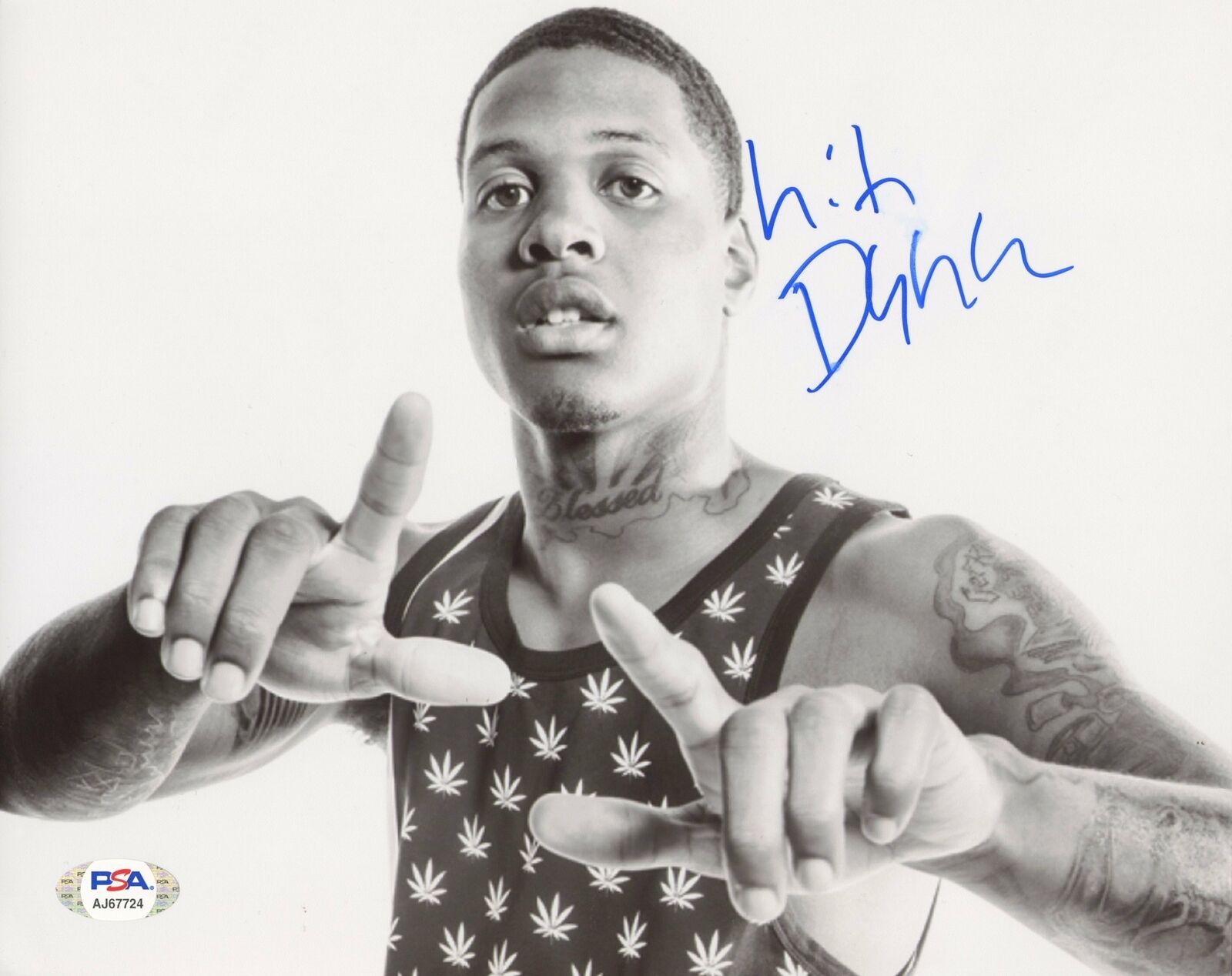 Lil Durk Signed Autographed 8x10 Photo Poster painting PSA/DNA Authenticated