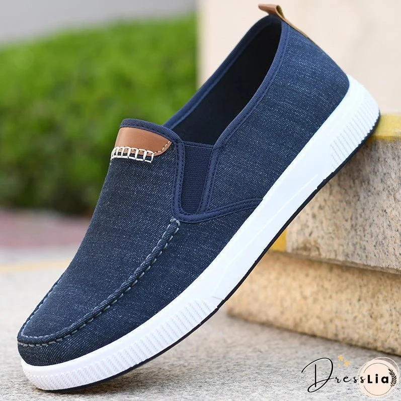 Men's Spring Old Cloth Soft Bottom Canvas Shoes