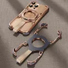 Metal Magnetic Phone Case 360&deg; Bracket Protective Cover