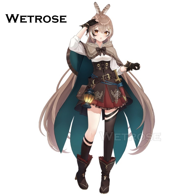 [Deposit-Poll] Wetrose Nanashi Mumei Hololive EN Vtuber Cosplay Costume