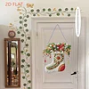 DIY 5D Gemstone paintings Christmas Stocking Diamond Painting Pendant (Double-Sided)