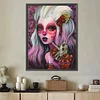 Diamond Painting-DIY Full Round Drill Horror Girl(40x50cm)