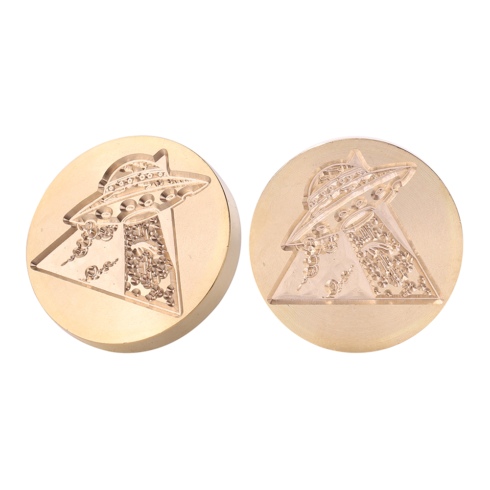 

30mm UFO Retro Wax Seal Stamp Replace Copper Head - Wax Seal Stamp, 501 Original
