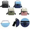 Double Layers Lunch Bag Leak Proof Hand-Held Cooler Box Portable Picnic Trip Bag