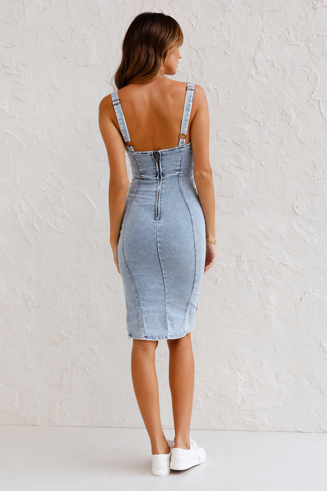 Arista Denim Light Blue Dress
