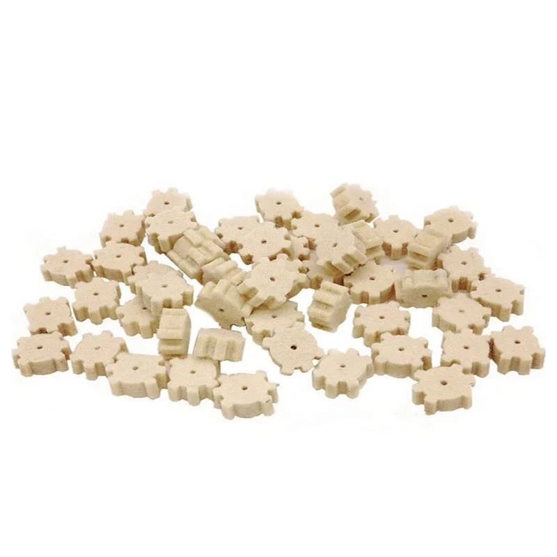 Gun Cleaning Supplies  Wool Felt  Pellets  Cotton Patches for Care and Maintenance 