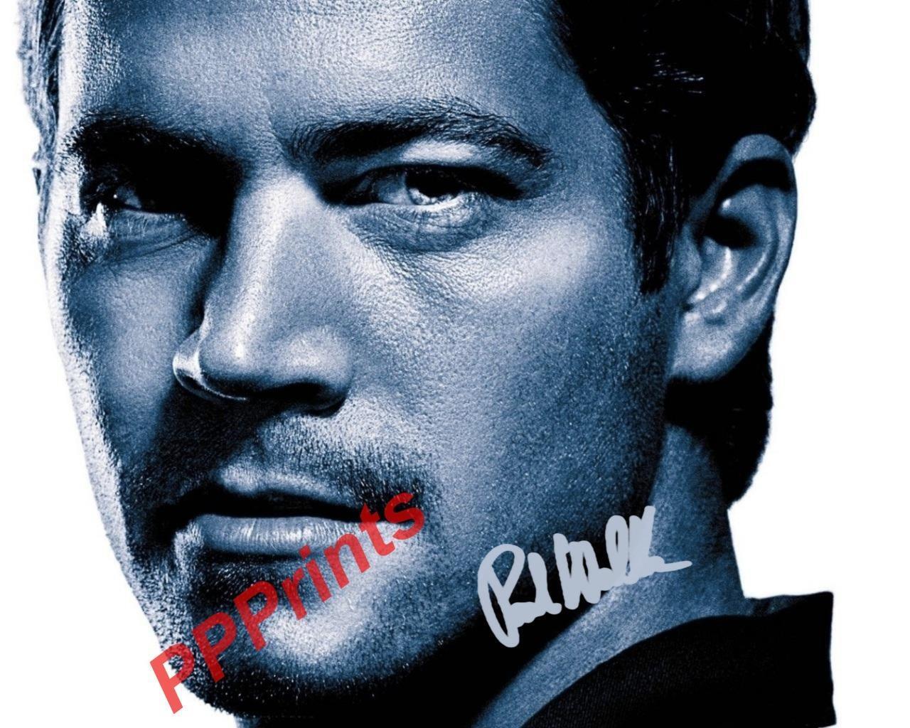 PAUL WALKER Fast and Furious SIGNED AUTOGRAPHED 10X8 SIGNED REPRO Photo Poster painting PRINT