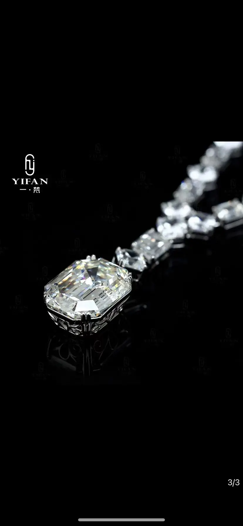 Luxury 100% 925 Sterling Silver Synthetic Cubic Zirconia Gemstone Wedding Cocktail Pendent Necklace Fine Jewelry