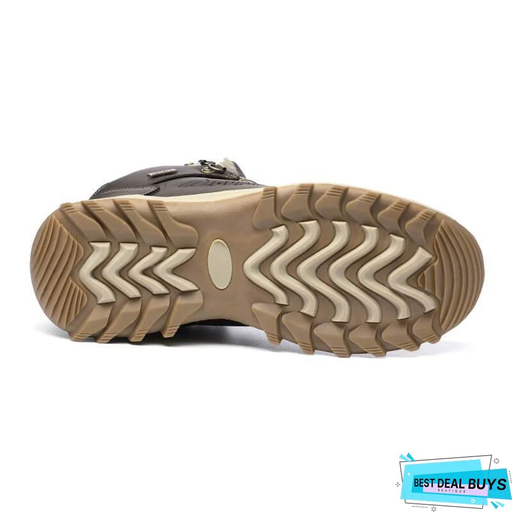 Men's Outdoor Thickened Warm Climbing Shoes