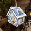 DIY Wooden House Diamond Art Painting Kit for Adults Home (Winter snowfield)