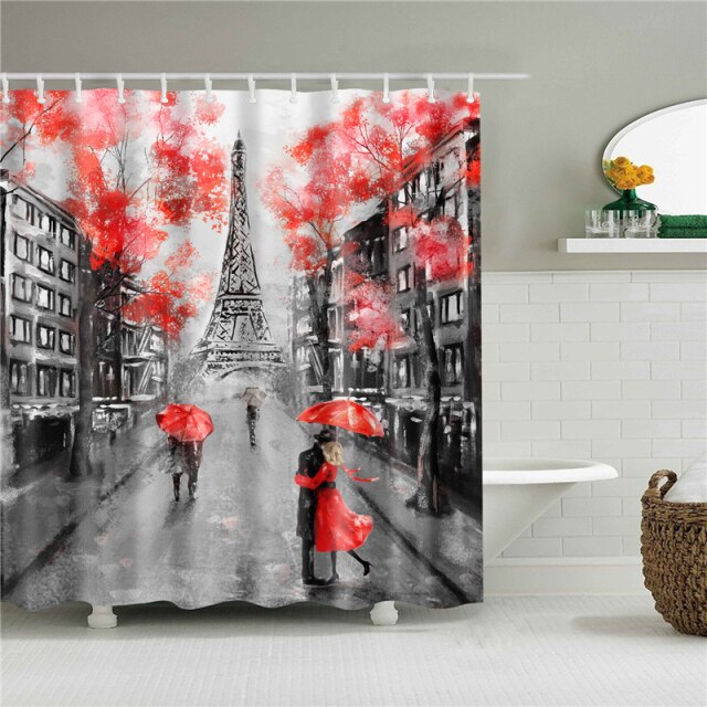 

Shower Curtain – New York Woman Street View-180*180cm, 501 Original
