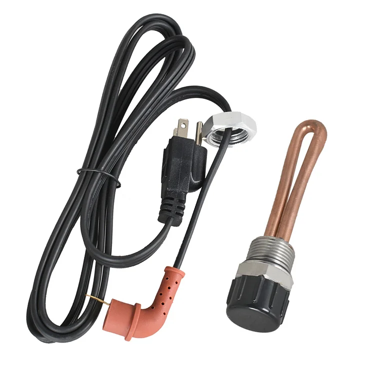 Silscvtt Diesel Engine Block Heater Element & Cable Cord Kit F7TZ6A051AA Replacement for 1997-2003 Ford F250 F350 Trucks Excursions