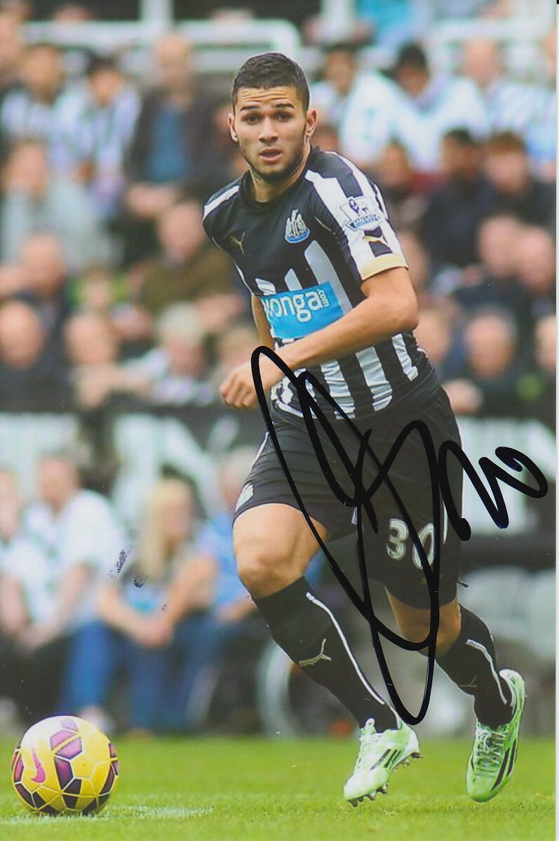 NEWCASTLE HAND SIGNED MEHDI ABEID 6X4 Photo Poster painting.