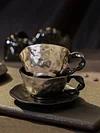 Electroplating Creative Coffee Cup Afternoon Tea Cup Flower Tea Cup Set
