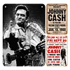 3PCS Johnny Cash Musician - Metal Tin Signs Set(8*12Inch)
