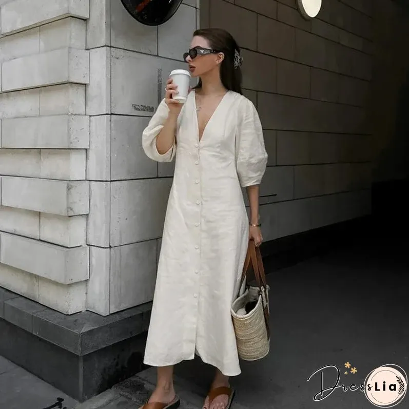 Blythe Puffy Sleeve Dress