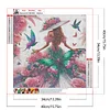 Diamond Painting -DIY Round Drill Elegant Beauty(40x40cm)