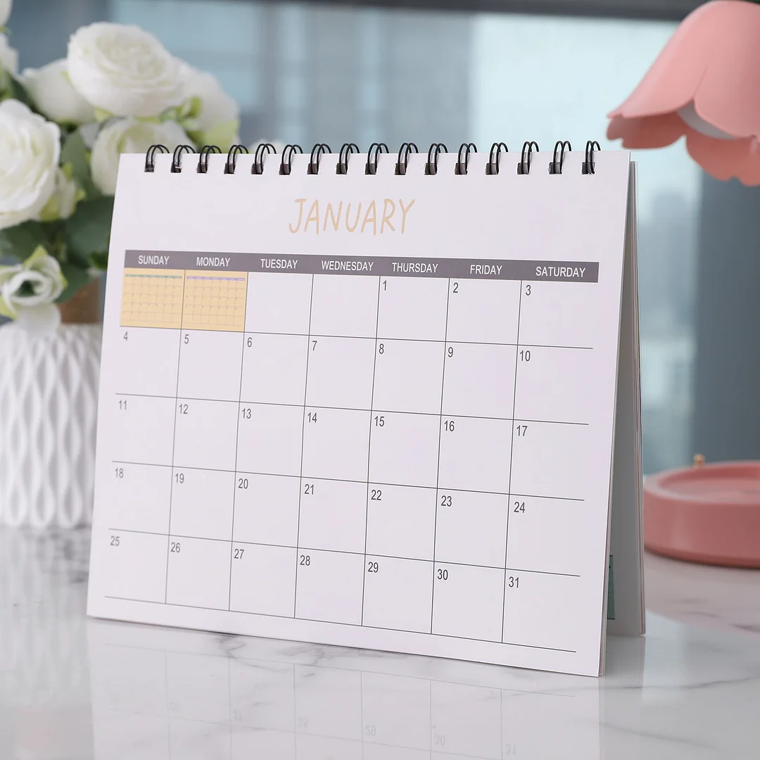 2026 Diamond Art Painting Calendar DIY Wall Calendar 12-Month Flip Wall Calendar