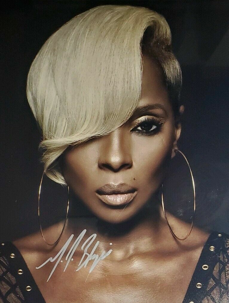 Mary J Blige Autographed Signed 8x10 Photo Poster painting REPRINT