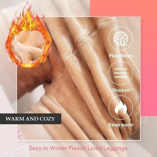Sexy-in-winter Fleece Lined Leggings-Free Shipping