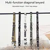 Outdoor Camping Sling Shoulder Strap with Hanging Ring Quick Release Bag Strap