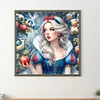 Diamond Painting -DIY Round Drill Snow White（40x40cm）