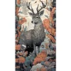 Deer - Round AB Drills Diamond Painting(75*45cm)